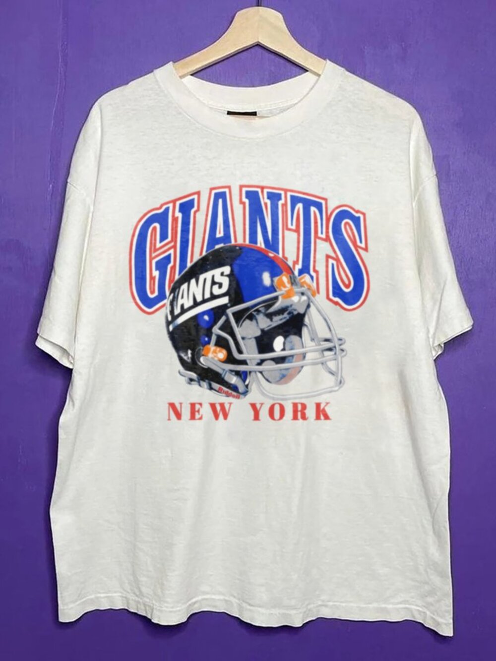 Vintage New York Giants Crewneck T Shirt, Retro NFL Football Men Women Shirt Tee